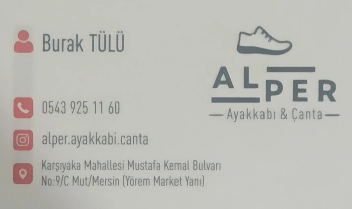 Alper Ayakkabı & &Ccedil;anta