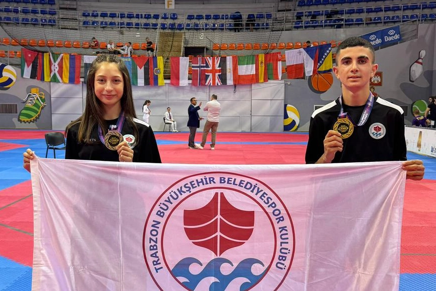 Trabzon Büyükşehir sporcuları zirveye yürümeye devam ediyor