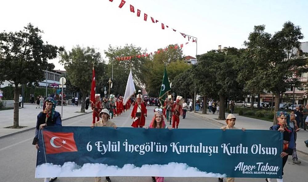 İneg&ouml;l'&uuml;n Kurtuluşunun 104. Yılı Coşkuyla Kutlanacak 