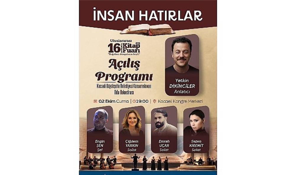    Kocaeli Kitap Fuarı resmi t&ouml;renle a&ccedil;ılacak