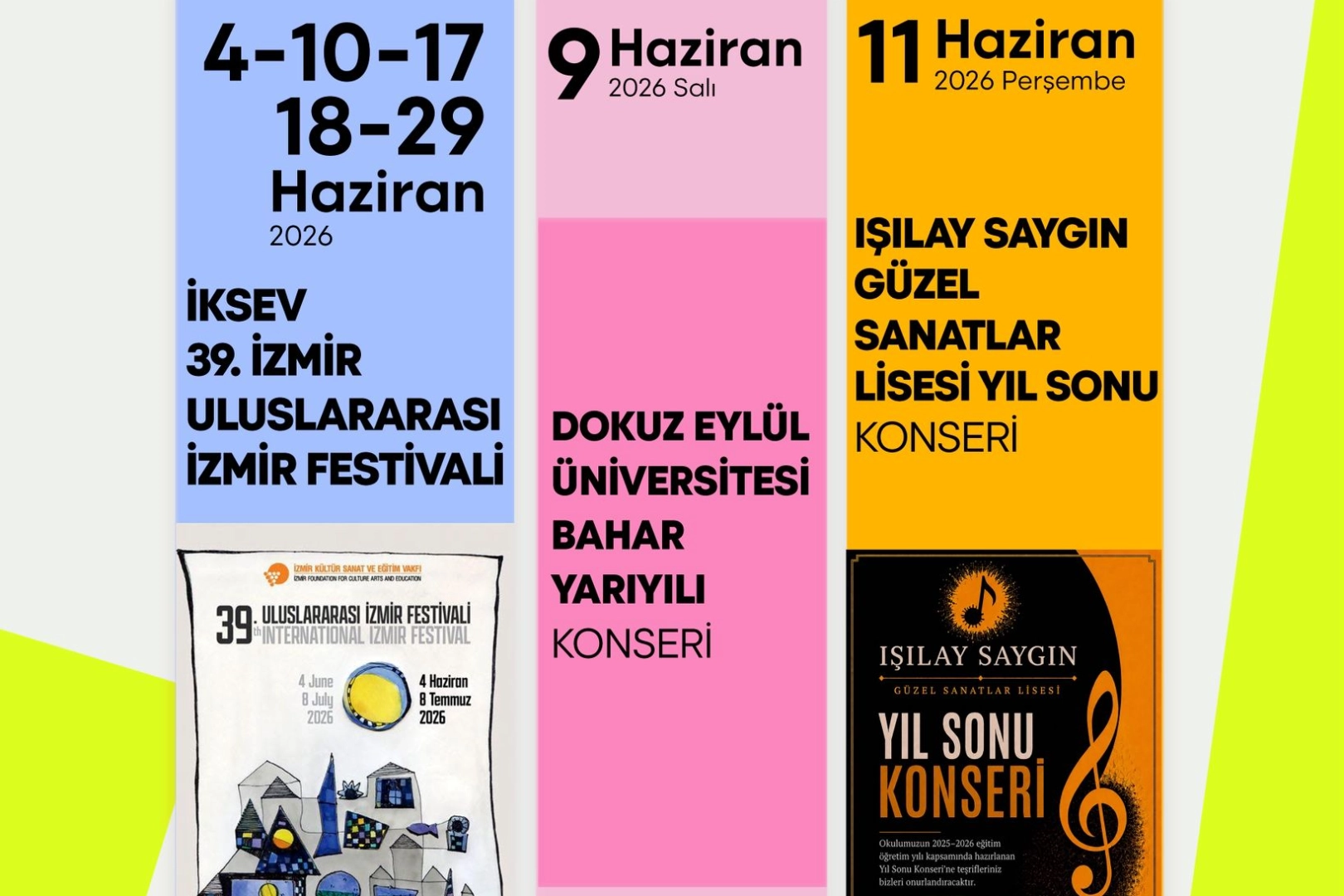 İzmir AASSM&rsquo;de yaz enerjisi
