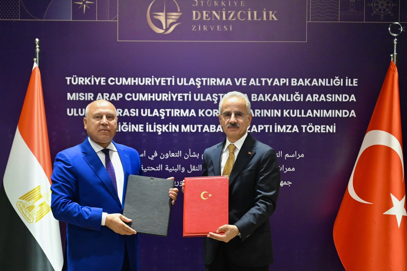 T&uuml;rkiye ile Mısır arasında ulaştırma koridorları i&ccedil;in iş birliği