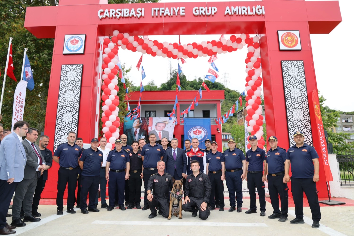 &Ccedil;arşıbaşı modern itfaiye merkezine kavuştu