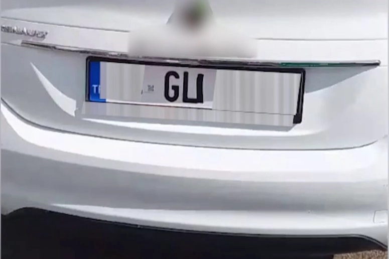 Gaziantep&rsquo;te plakadaki değişikliğe 140 bin lira ceza!
