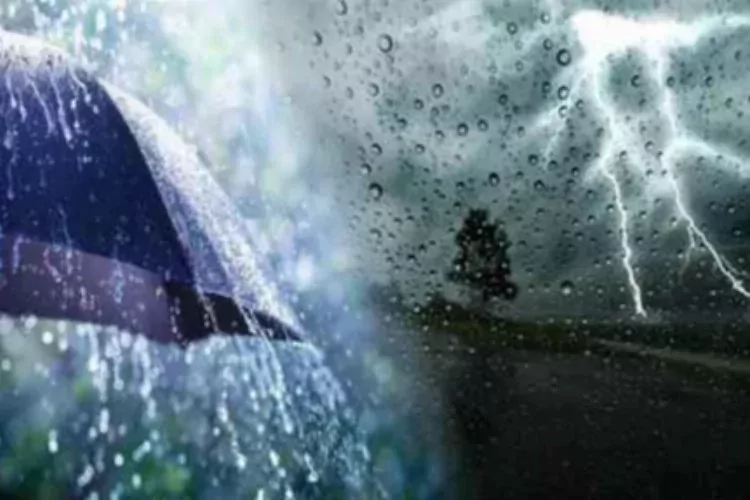 Meteoroloji&rsquo;den kuvvetli yağış ve fırtına uyarısı