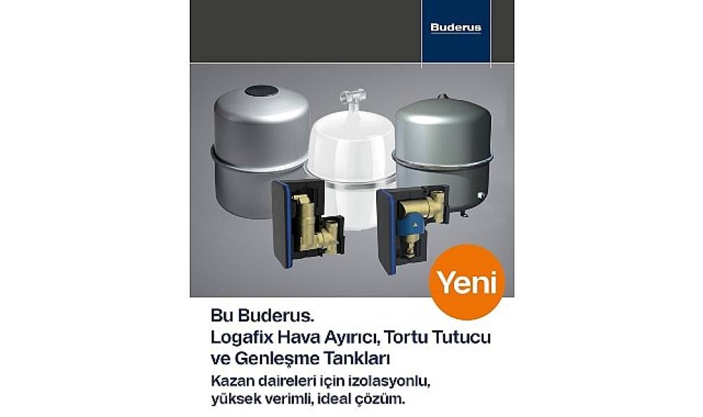 Buderus Isıtma Sistemleri &Uuml;r&uuml;n Gamını Yeni Isıtma Yan Ekipmanları ile Genişletiyor 