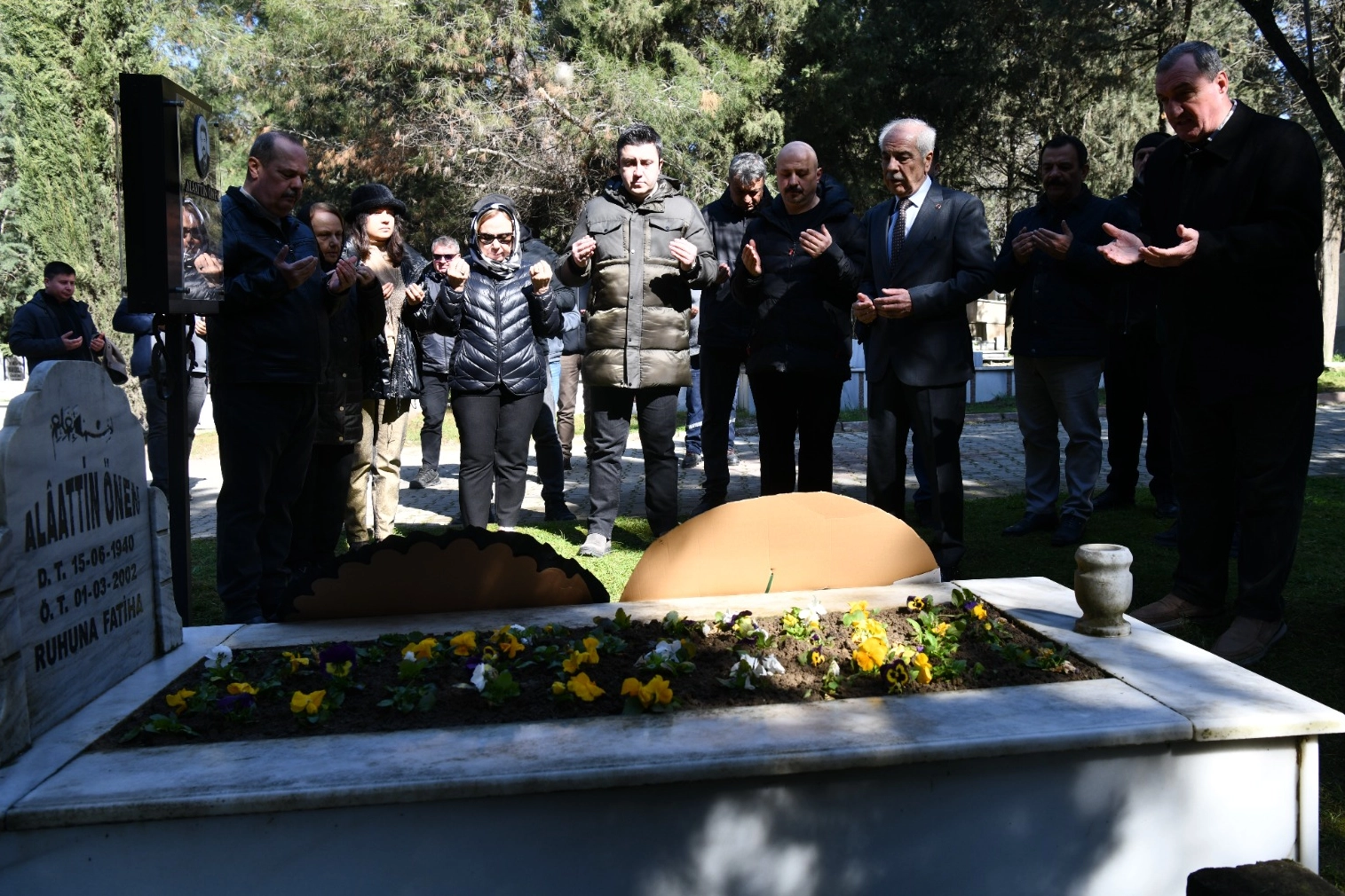 Keşan&rsquo;da merhum Belediye Başkanı mezarı başında anıldı