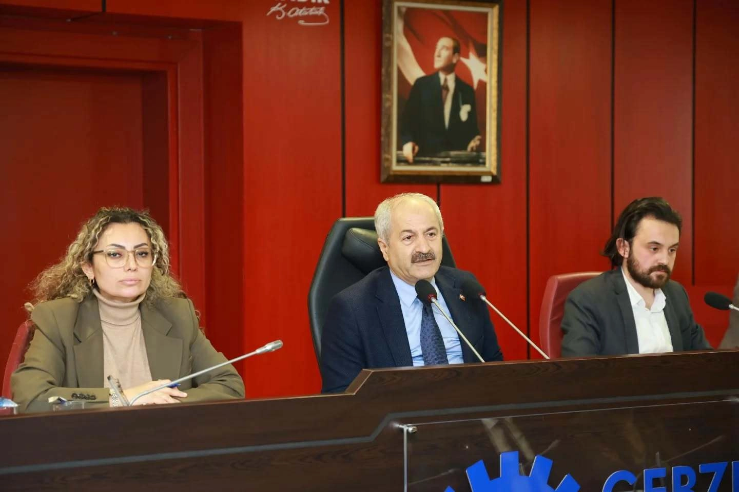 Kocaeli Gebze'de Nisan ayı meclisi toplandı