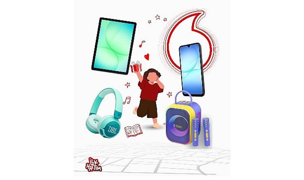 Vodafone'dan Karne Heyecanını Katlayacak &Ccedil;ekiliş Kampanyası
