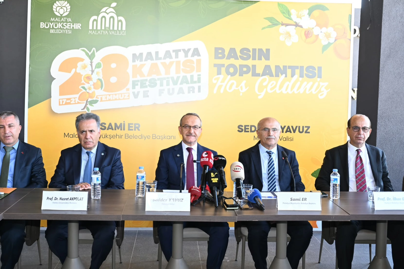 Malatya Kayısı Festivali ve Fuarı&rsquo;nın 28'incisi d&uuml;zenlenecek