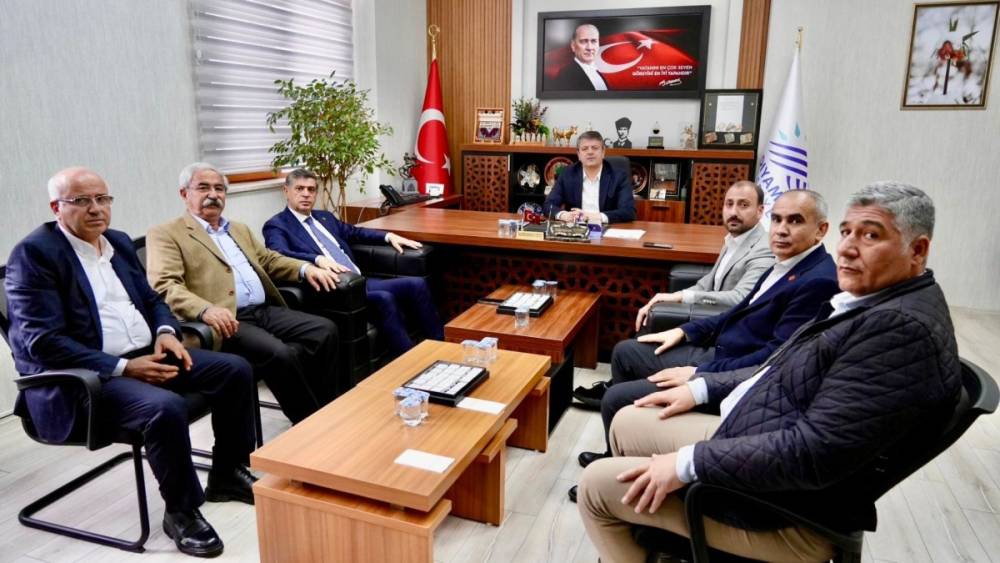 Başkan Tutdere, 6 Şubat anma t&ouml;renleri kapsamında CHP heyetini ağırladı 