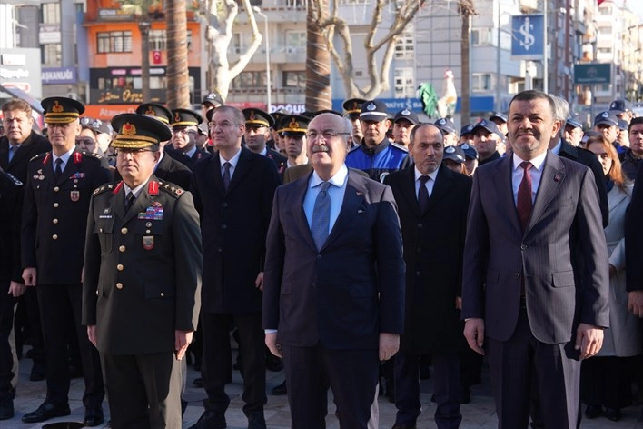 Atat&uuml;rk&rsquo;&uuml;n Denizli&rsquo;ye gelişi 95. yılında saygıyla anıldı