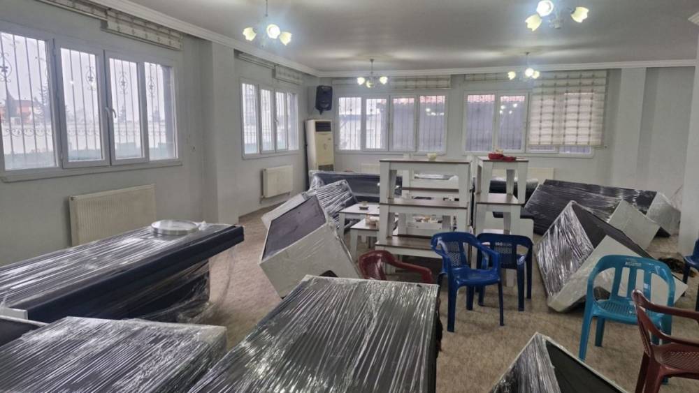 Adıyaman Şehit Akif G&uuml;leş Taziye Evi yenilendi 