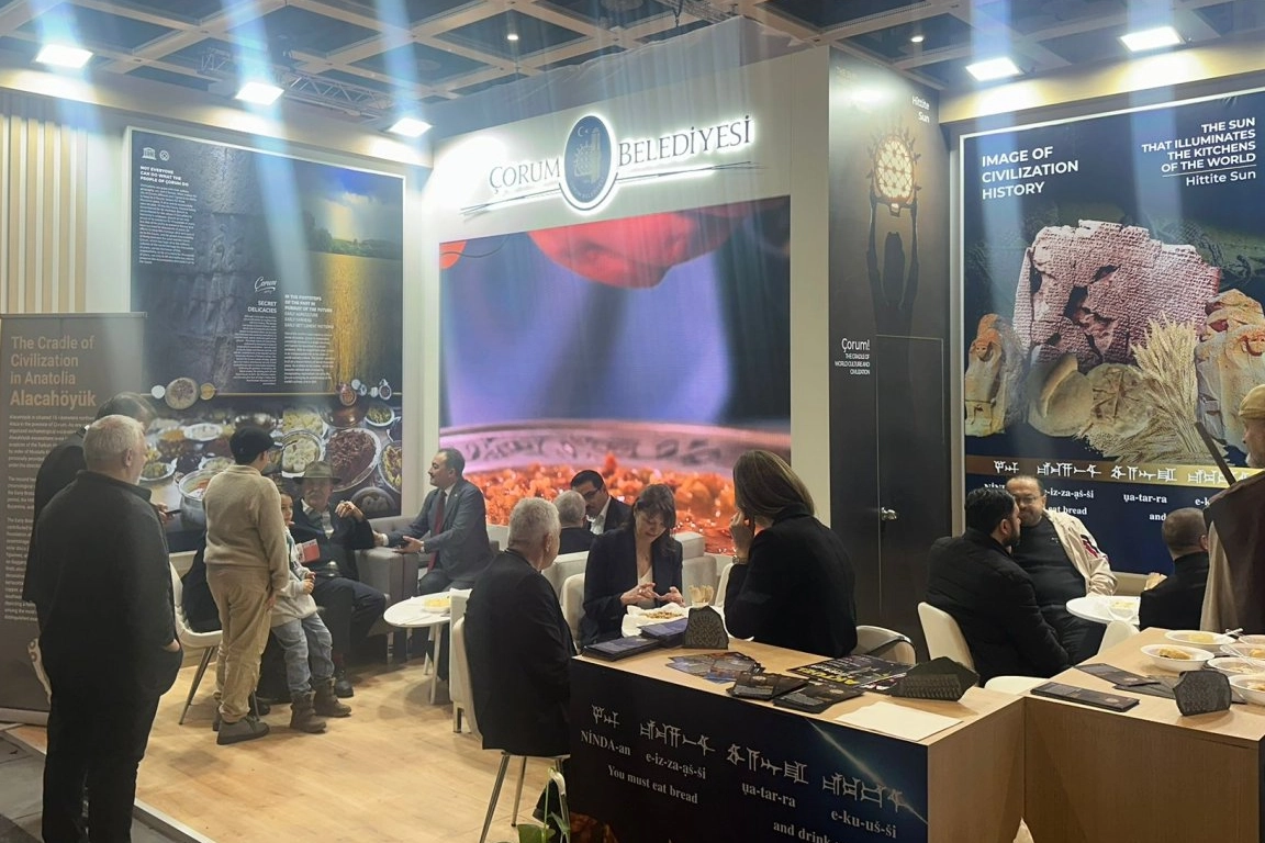 &Ccedil;orum Belediyesi, Berlin fuarında yerini aldı