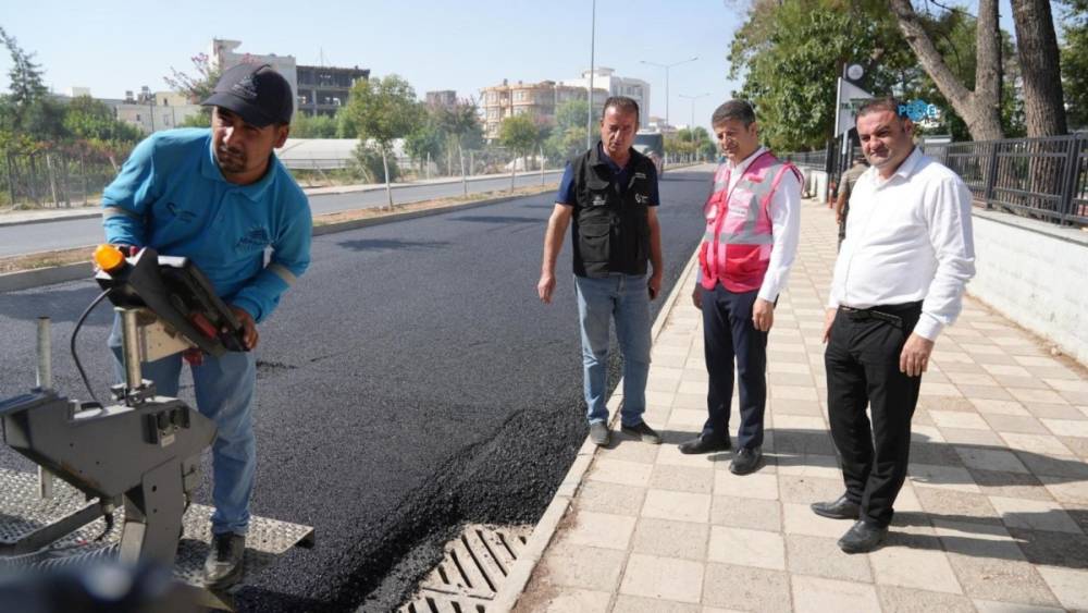 Mimar Sinan Mahallesi&rsquo;nde altyapının ardından asfalt serimi başladı  - Videolu Haber