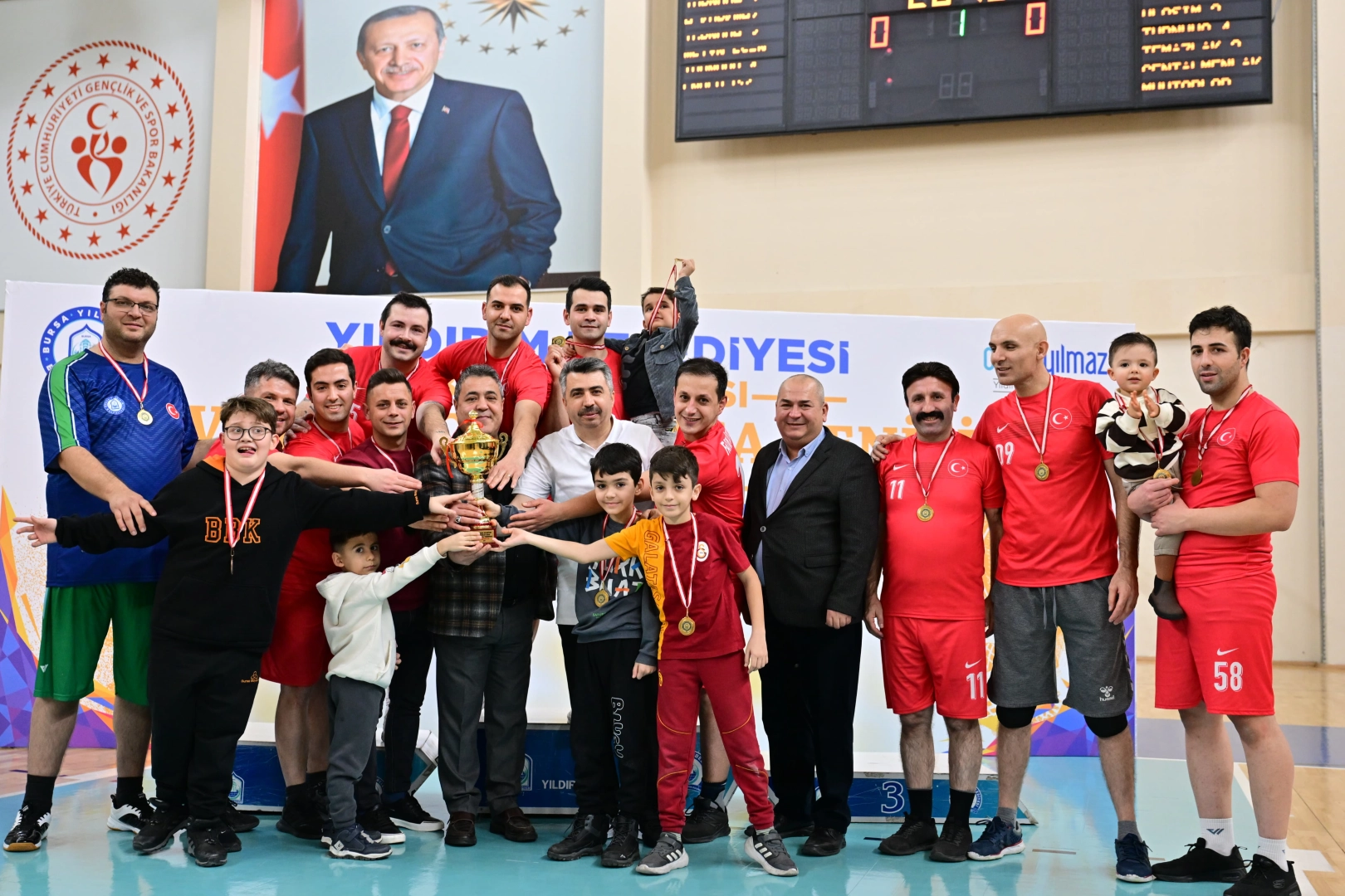 Bursa Yıldırım&rsquo;da voleybol heyecanı