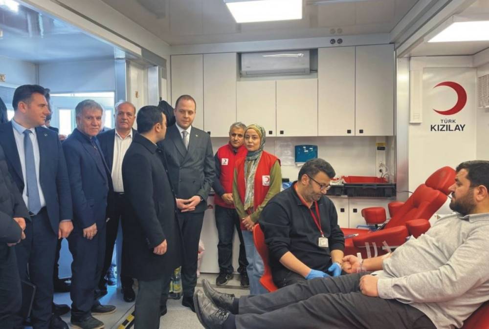 Kahta&rsquo;dan 81 ilde kan bağışı kampanyasına destek  