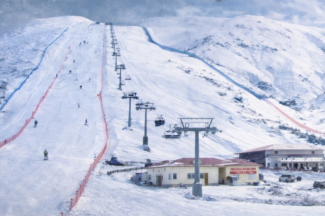 Ağrı'da G&uuml;neykaya Kayak Tesisi i&ccedil;in geri sayım