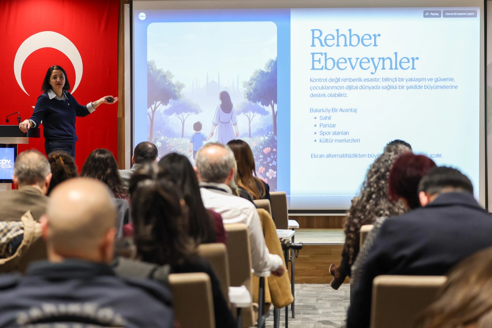 İstanbul Bakırk&ouml;y&rsquo;de &ldquo;Teknolojik Anneler&rdquo; s&ouml;yleşisi