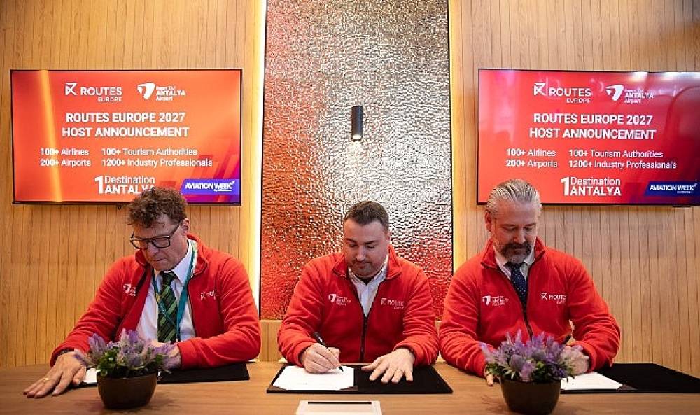 Antalya, Routes Europe 2027'ye ev sahipliği yapacak