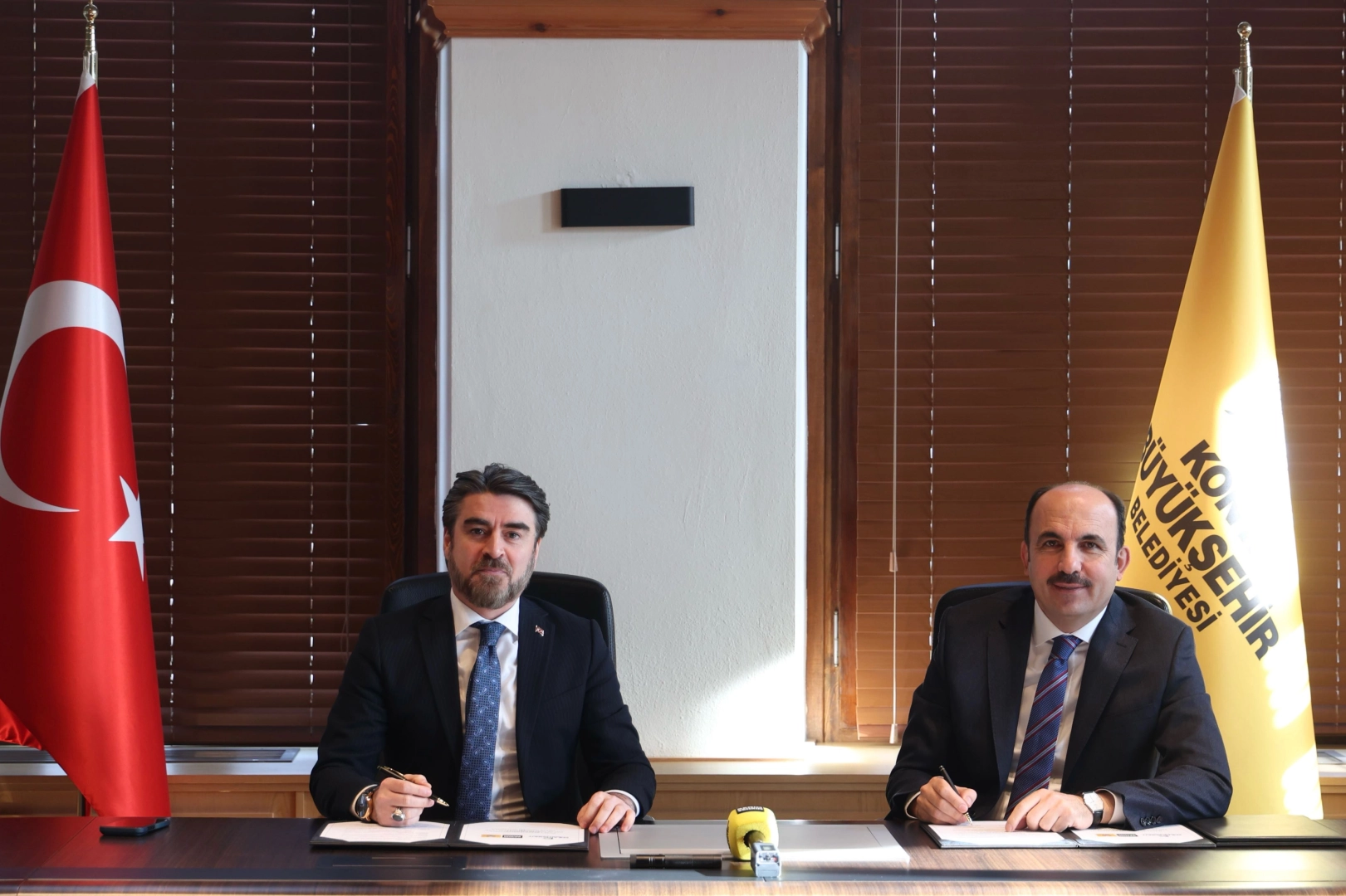 Konya B&uuml;y&uuml;kşehir ile Emlak Y&ouml;netim A.Ş.&rsquo;den &ouml;rnek iş birliği