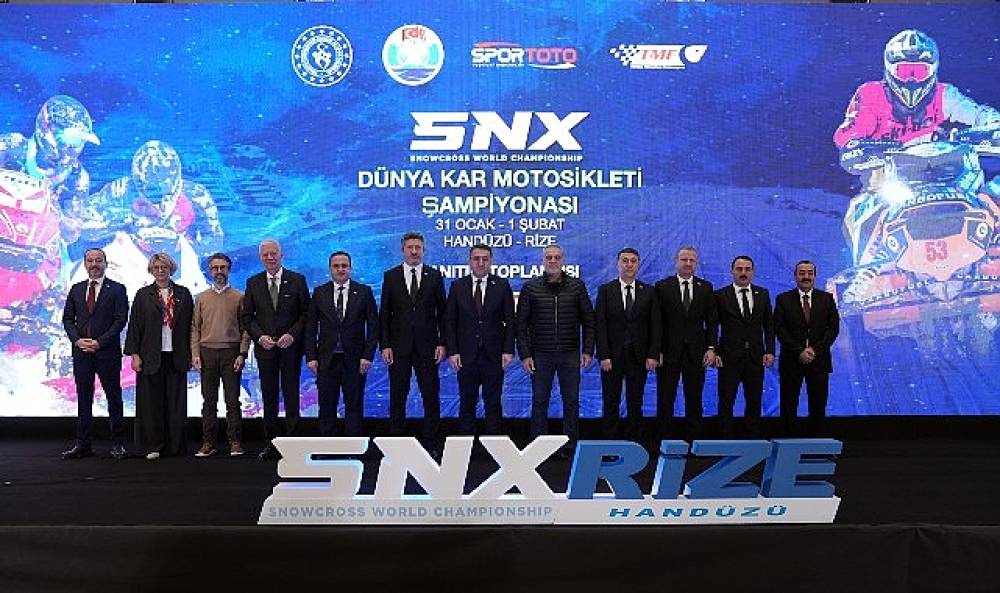 SNX T&uuml;rkiye D&uuml;nya Kar Motosikleti Şampiyonası   Rize Hand&uuml;z&uuml;'nde