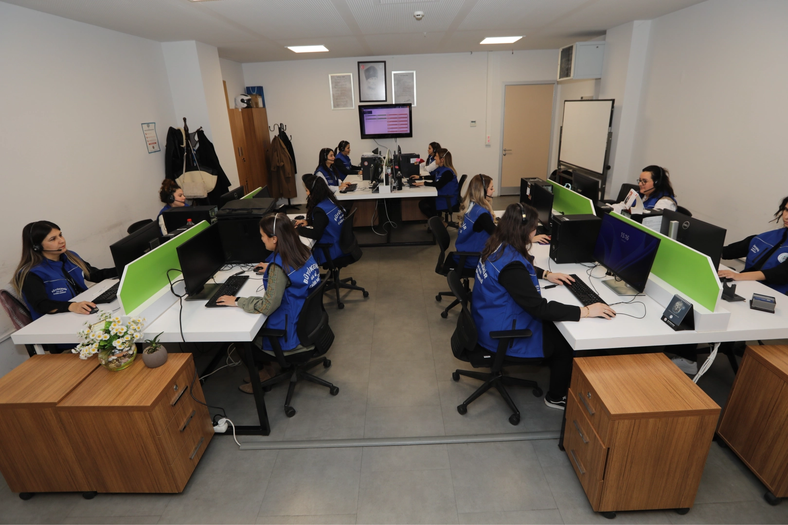 Muğla'da &Ccedil;ağrı Merkezi taleplerin y&uuml;zde 98&rsquo;ini sonu&ccedil;landırdı