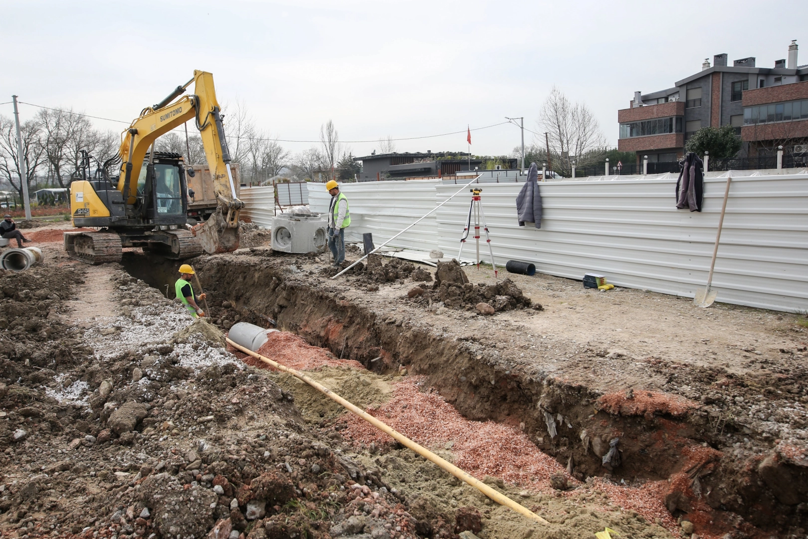 Bursa B&uuml;y&uuml;kşehir'de altyapı &ccedil;alışmalarına devam