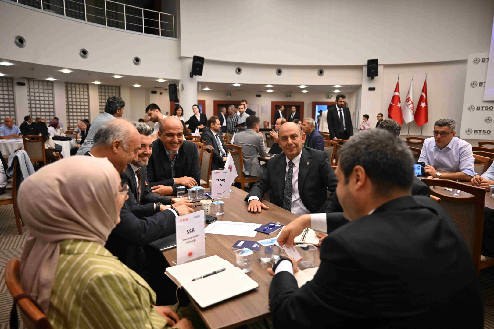 BASDEC &uuml;yeleri TUSAŞ ve SSB temsilcileriyle buluştu