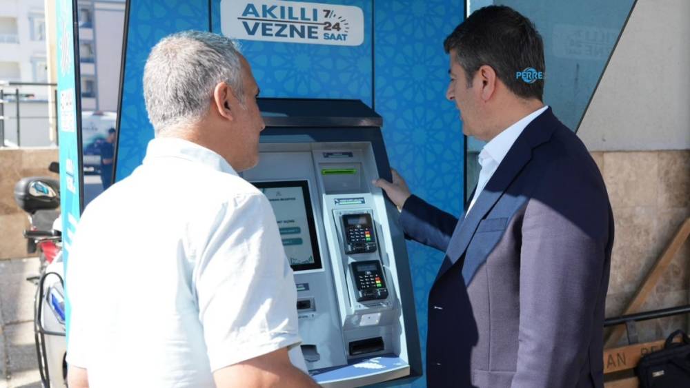 Adıyaman'da Akıllı Vezne uygulaması 8 noktada hizmete girdi 