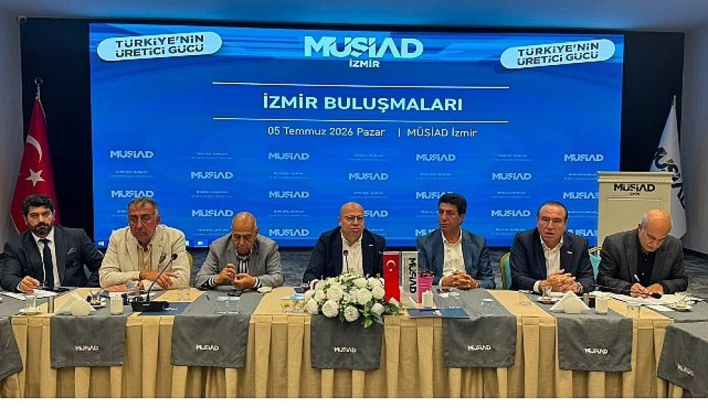 M&Uuml;SİAD İzmir &ldquo;İzmir Buluşmaları"nda Ter&ouml;rs&uuml;z T&uuml;rkiye S&uuml;recine G&uuml;&ccedil;l&uuml; Destek