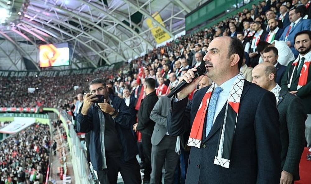 Başkan Altay: &ldquo;Filistin'in G&ouml;zyaşı Kurumadan İnsanlığın Vicdanı Aklanamaz"