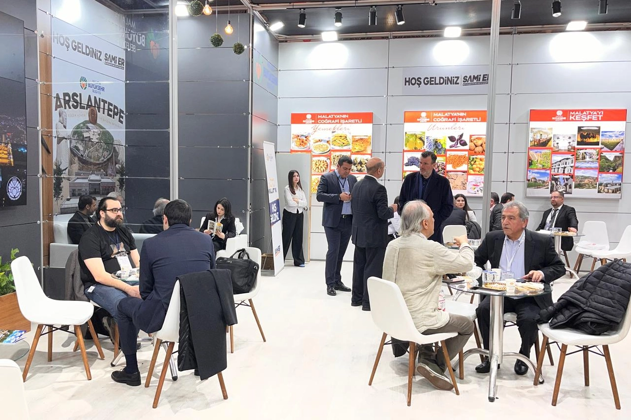 Malatya B&uuml;y&uuml;kşehir standına yoğun ilgi