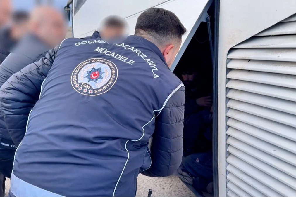 Yozgat&rsquo;ta g&ouml;&ccedil;men ka&ccedil;ak&ccedil;ılığı operasyonu