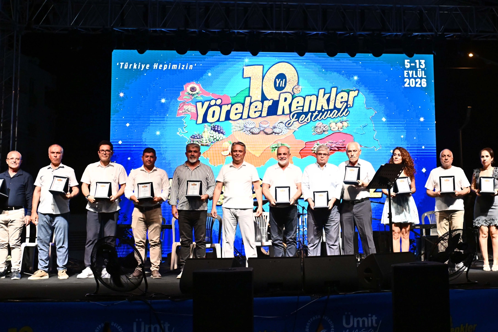Antalya&rsquo;da Y&ouml;reler Renkler Festivali&rsquo;nde G&uuml;neydoğu Anadolu Gecesi