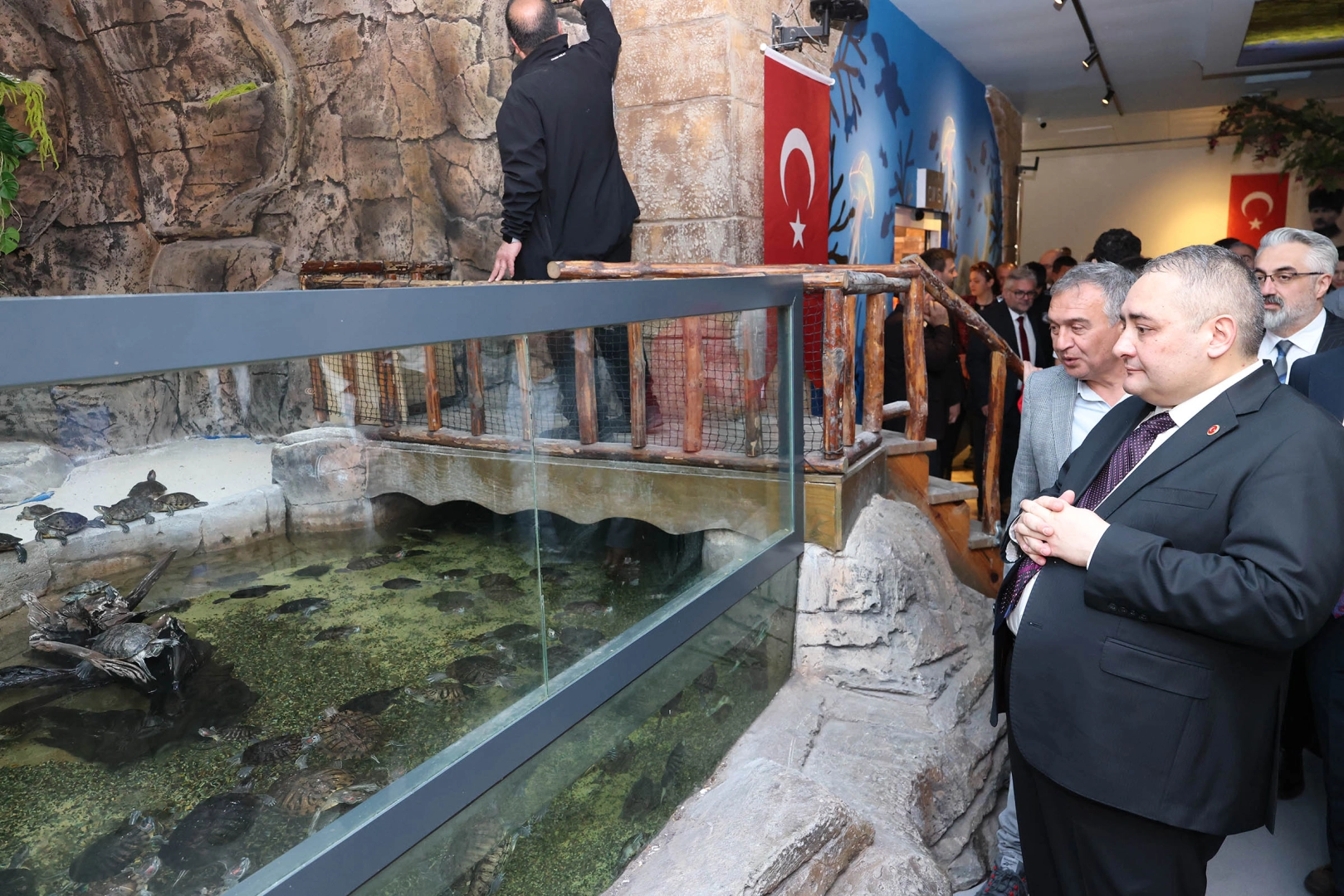 Ankara Ke&ccedil;i&ouml;ren&rsquo;de yenilenen Deniz D&uuml;nyası a&ccedil;ıldı