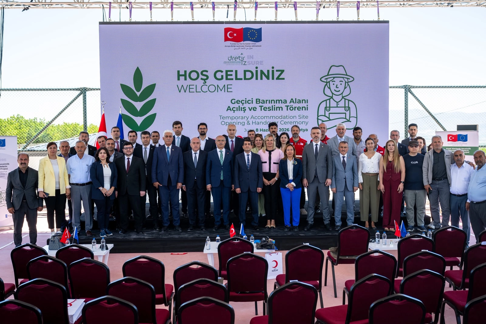Malatya&rsquo;da METİP Ge&ccedil;ici Barınma Alanı a&ccedil;ıldı