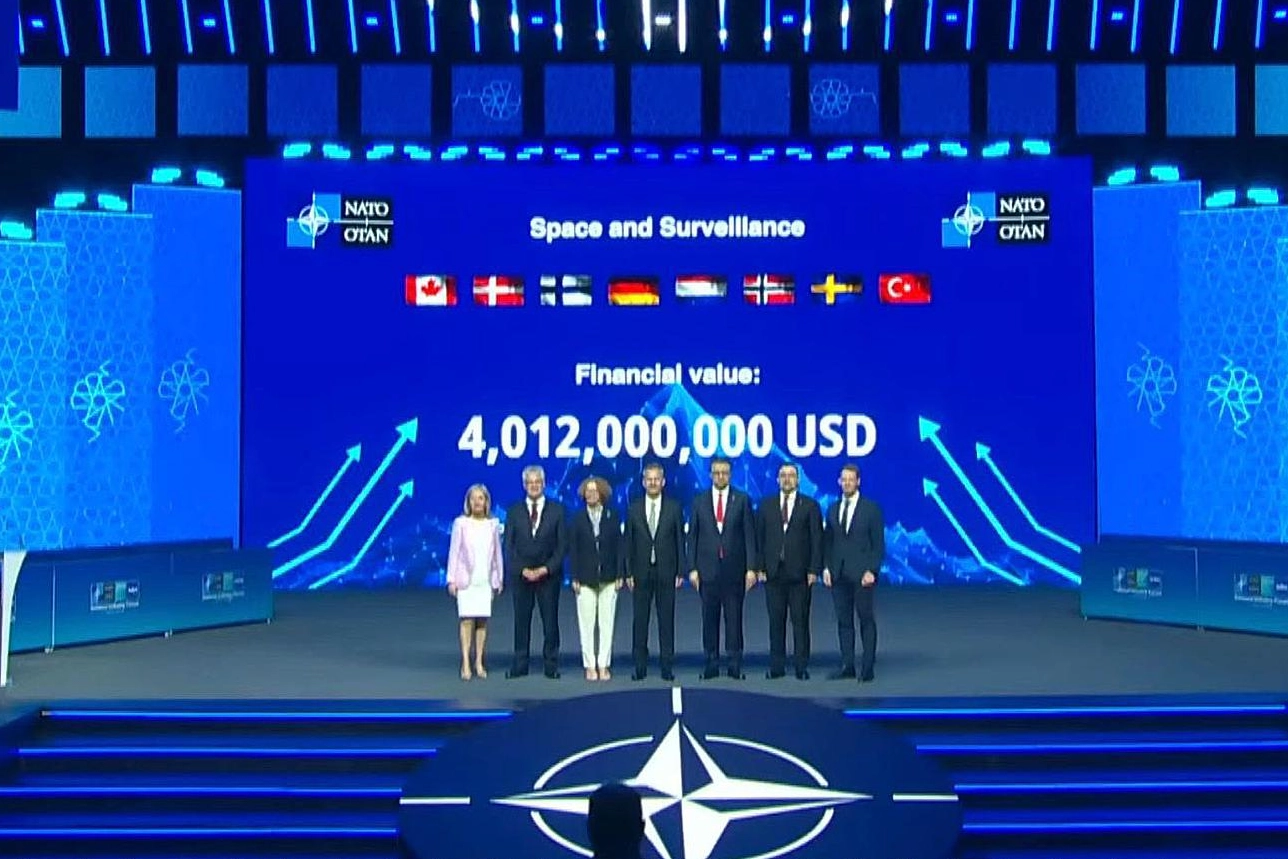 NATO Savunma Sanayii Forumu&rsquo;nda T&uuml;rkiye&rsquo;nin uydu projeleri g&uuml;ndemde... İMECE-2 ve İMECE-3 tanıtıldı
