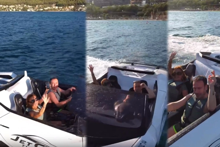 Bodrum&rsquo;da Ferrari&rsquo;li deniz keyfi!