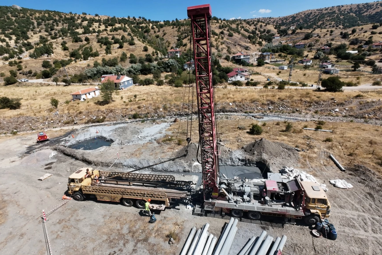 Ankara &Ccedil;ubuk&rsquo;ta i&ccedil;me suyu altyapısı g&uuml;&ccedil;leniyor