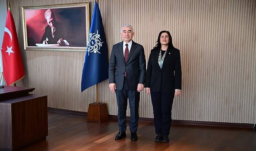 Başkan &Ccedil;er&ccedil;ioğlu'na İl Emniyet M&uuml;d&uuml;r&uuml; Karaduman'dan Ziyaret
