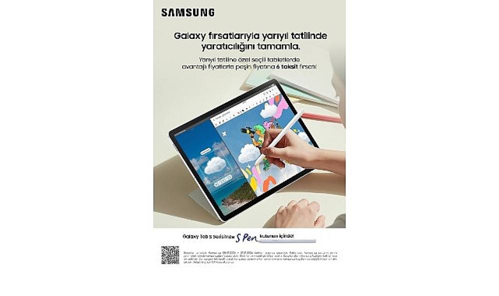  Samsung'dan s&ouml;mestr tatiline &ouml;zel Galaxy Tab S10 FE tabletlerde indirim avantajı 