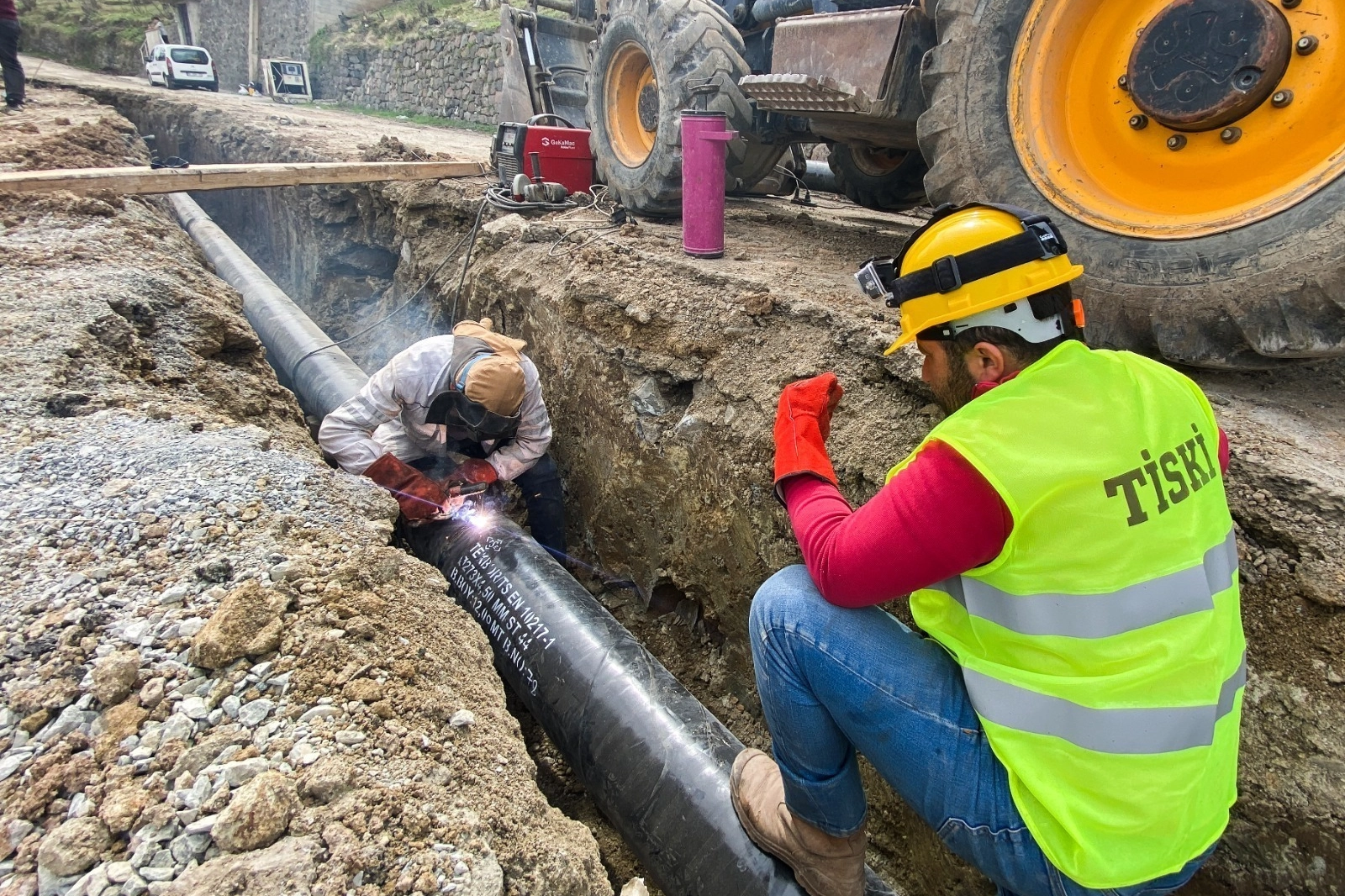 Trabzon'da 3 il&ccedil;eye altyapı yatırımları
