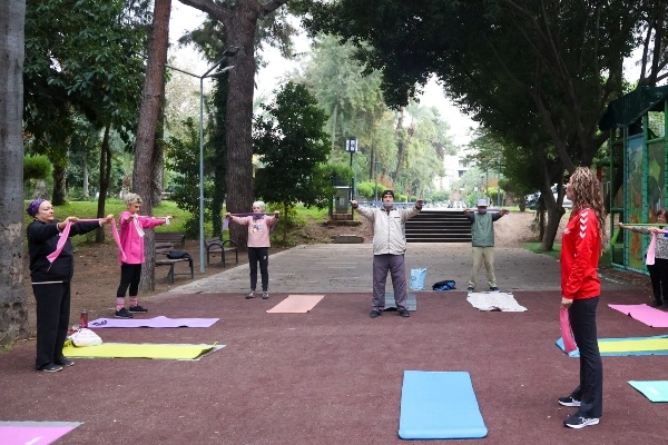 Antalya’da sabah sporuna yoğun ilgi