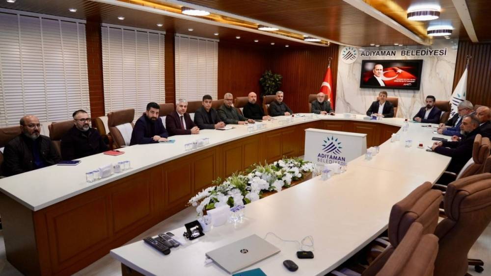 Adıyaman Belediyesi Ramazan ayı &ccedil;alışmalarını masaya yatırdı 