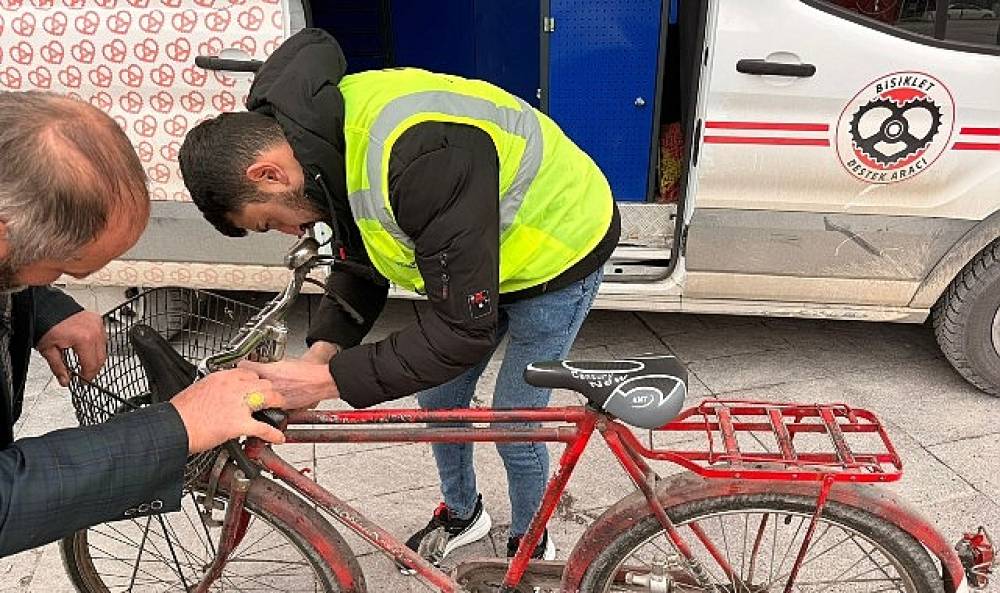 Konya B&uuml;y&uuml;kşehir &ldquo;D&uuml;nya Kışın İşe Bisikletle Gitme G&uuml;n&uuml;" Kapsamında Etkinlikler D&uuml;zenliyor