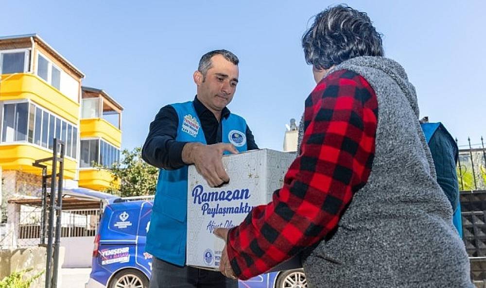 Yenişehir Belediyesi'nden Bayram sofralarına destek