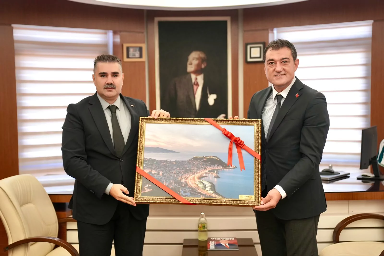 Giresun'da Başsavcı Dede&rsquo;den Başkan K&ouml;se&rsquo;ye iade-i ziyaret