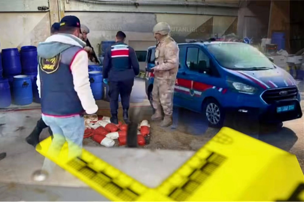 İzmir&rsquo;de dev uyuşturucu darbesi! 5,5 milyon haplık hammadde ele ge&ccedil;irildi