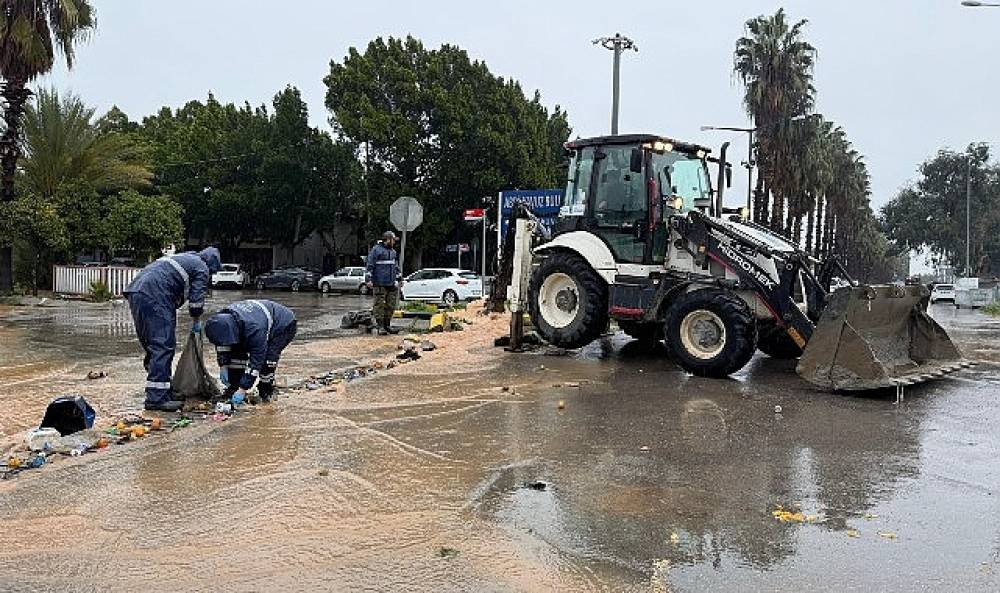 B&uuml;y&uuml;kşehir ekipleri şiddetli yağışa karşı teyakkuz halinde